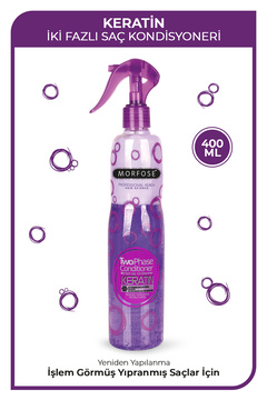 Morfose Keratin Içerikli Fön Suyu Mor 400 Ml