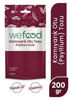 Wefood Karnıyarık Otu (Psyllium) Tozu 200 gr