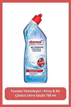 Domol Sıvı Tuvalet Temizleyicisi Kir Ve Kireç Çözücü 750 Ml