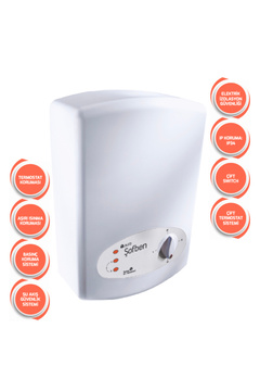 Aura Basic Elektrikli Banyo Şofbeni 105a6 ( Montajsız )