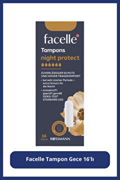 Facelle Tampon Gece 16'lı