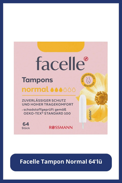 Facelle Tampon Normal 64'lü