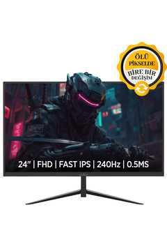 James Donkey Ravel R40 24'' 240Hz 0.5Ms Fast IPS FHD Gaming Monitör (Ölü Pikselde Anında Değişim)