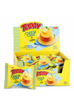 Elvan Today Limonlu Cheese Kek 45 Gr. 24 Adet (1 Kutu)
