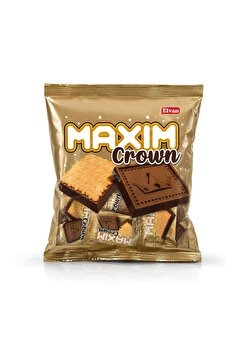 Elvan Maxim Crown Kakaolu Bisküvi 275 Gram (1 Paket)