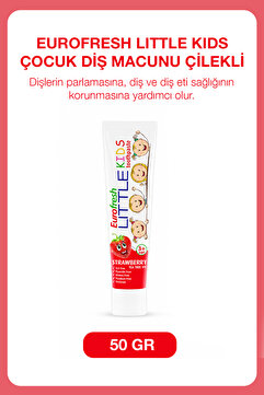 Farmasi Eurofresh Little Kids Çocuk Diş Macunu Çilekli 50 gr