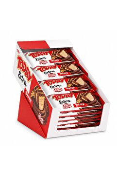 Elvan Today Extra Bol Kremalı Çikolatalı Gofret 50Gr. 24 Adet (1 Kutu)