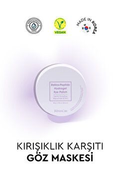 Bibimcos Retino-Peptide Hydrogel Eye Patch 60 Adet - Kırışıklık Karşıtı & Canlandırıcı Göz Maskesi