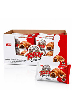 Elvan Today Kruvasan Çikolatalı 40 Gr. 20 Adet (1 Kutu)