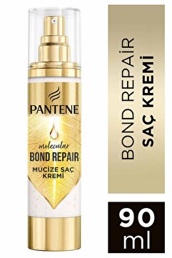 Pantene Molecular Bond Repair Yıpranmış Saçlar İçin Bağ Onarıcı Durulanmayan Saç Bakım Kremi 90 ml