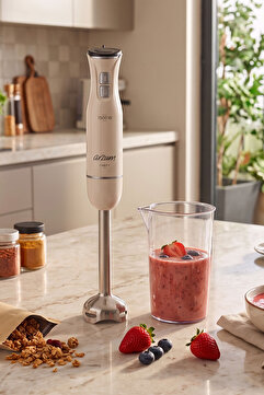 Arzum AR1139 Chefy El Blender 1500W, 2 Kademeli, Karıştırma Kabı, Beyaz