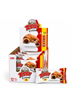 Elvan Today Kruvasan Çikolatalı 62 Gr 12 Adet (1 Kutu)