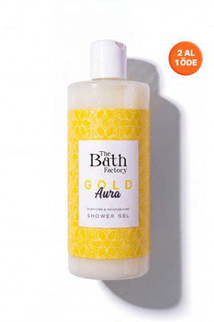 THE BATH FACTORY Nemlendirici ve Besleyici Gold Aura Duş Jeli 400 ml