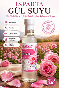 botaniksan Gül Suyu 250ml %100 Doğal