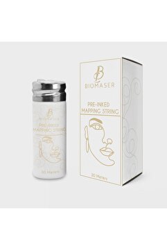 BİOMASER +3 yapışkanlı cetvel HEDİYELİ Kalıcı Makyaj Microblading Profesyonel Altınoran Ölçüm İpi 30 Metre