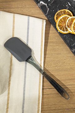 English Home Eggy Silikon Spatula 25 Cm Siyah