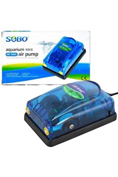 Sobo Sb-348a Çift Çıkışlı Hava Motoru2x4l/dak 3 W