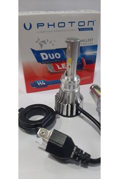 Photon Duo H4 Led Xenon 6000 Lümen 2023 Gri Seri