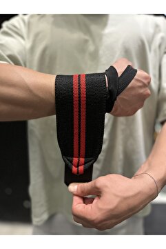ADLİKES Fitness Crossfit Vücut Geliştirme Ağırlık Destek Bilekliği - El Bileği Koruyucu Spor Bandı