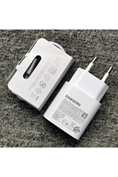 Samsung Galaxy A24 - A34 - A54 -a74 -a16 -a25 Type-c 25w Hızlı Şarj Aleti Orijinal ( Pd Adaptör Kablo )