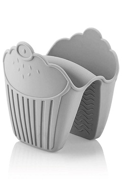 Modellino Silikon Cup Cake Isıya Dayanıklı Fırın Tutacağı Mutfak Fırın Eldiveni - Renk Seçmeli 1 Adet