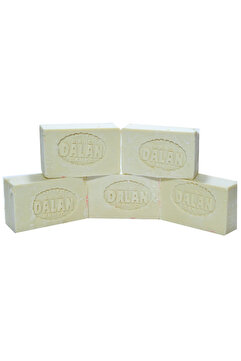 LokmanAVM Dalan Zeytinyağlı Sabun 180 Gr x 5 Adet - Beyaz