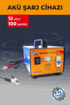 Atlas Aku Sarj Cihazi 12 Volt 100 Amper Fiyatı, Yorumları - Trendyol