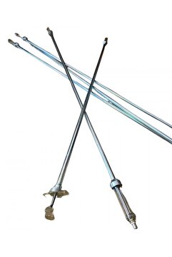 GÖKTULPAR Uzatmalı Aşı Enjektörü 5cc 70 Cm Metal