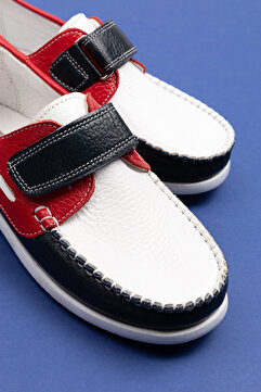 Windy Shoes Erkek Hakiki Deri Tomy Alaca Ortopedik Okul Günlük Ayakkabı