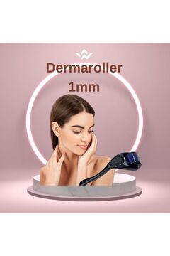 Genel Markalar Dermaroller Titanyum 540 Iğneli 1 Mm Siyah