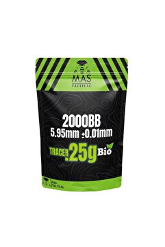 Mastactical BB Tracer 0,25Gr Airsoft Mermisi (Boncuk)
