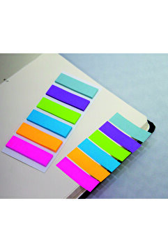 Paste Notes 6 Renkli Arkası Yapışkanlı Ayraç