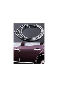 KG GROUP 3d Krom Dekoratif Nikelaj Şerit Çıta 9 Mm X 5 Metre