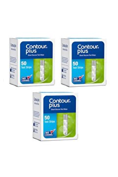 CONTOUR PLUS Test Stripleri 50'li-3 KUTU