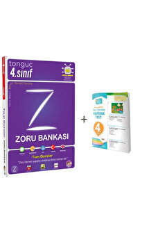 Tonguç Yayınları 4. Sınıf Tüm Dersler Zoru Bankası + 4.sınıf Tüm Dersler Yaprak Test