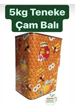 Baştan Yöresel 5kg Teneke Yayla Çam Balı (TANITIM AMAÇLI)
