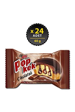 Eti Popkek Çikolatalı Kek 60 g x 24 Adet