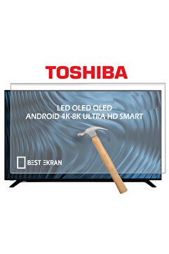 Bestekran Toshiba 50" Inç 126 Cm Tv Ekran Koruyucu Led Oled Qled Androıd 4k-8k Ultra Hd Smart
