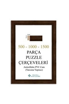 AS TİCARET Puzzle Çerçevesi 30 Mm 48x68 Cm (1000'luk) Kahverengi