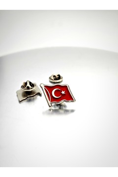 YÖRÜK TASARIM Türk Bayrağı Yaka Rozet