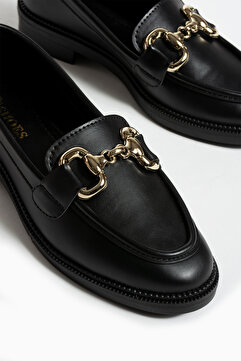 DUXAL SHOES Jane Kadın Loafer Makosen Casual Toka Detay Günlük Ayakkabı