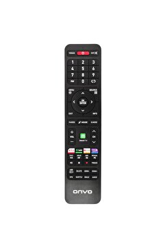 ONVO LCD LED KUMANDA ONVO NETFLİX TABİİ YOUTUBE BEIN CONNECT SMART TV TUŞLU