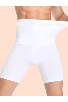 FF FİT FORM GİYİM ERKEK Bel  Göbek ve Kalça Toparlayıcı Erkek Yüksek Bel Korse Boxer