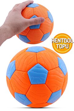 Telvesse Hentbol Topu Renkli Soft Katman Çocuk Mini Futbol Topu No:1 İç Mekan Minik Top