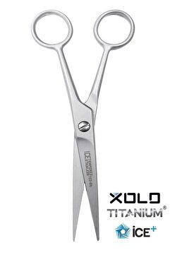 Xolo Ice Profesyonel Berber Saç Kesim Makası 17 Cm Kuaför Kaş Bıyık Sakal Kesme Makas