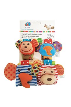 Sozzy Toys Toys Çıngıraklı Çorap Ve Bileklik Seti - Szy118