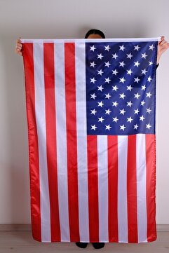 ZC Bayrak Amerika Abd Milli Gönder Bayrağı 100x150 Cm Raşel Dijital Baskı