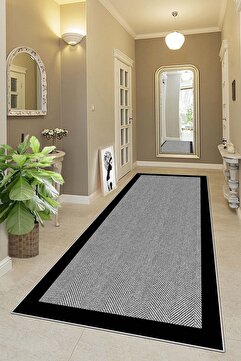 West Home Makinede yıkanabilir kaymaz taban leke tutmaz modern kesme yolluk mutfak yolluk halı yolluk