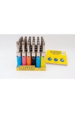 Clipper 24'lü Mini Tube Mutfak Çakmağı 11 Cm