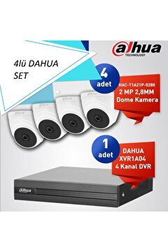 Dahua 4 Lü Set 2mp 4in1 Kameralar